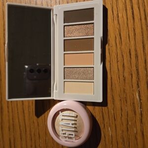 Estate Highlighter & Eyeshadow Palette - Brown, Gold, and Cream